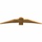Ekena Millwork Bellingham Rough Sawn Timber Gable Bracket, Western Red Cedar, 60"W x 12"H x 2"D x 6"F, 5/12 Pitch GBW060X12X0206BEL00RWR - alternate 5